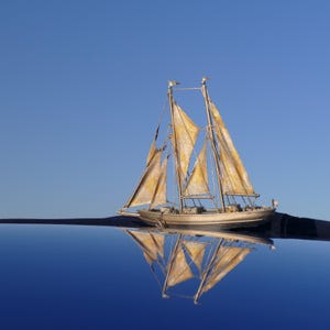 photo pour bateau en bois | de yacht de bateau à voile | carte photo de bateau d'anniversaire | Cartes Hearty | de bateau de plage | Carte de yacht en bois unique