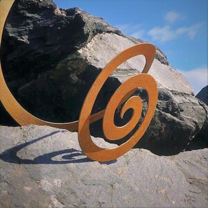 Biglietto Spiral Beach / Heartycards / Biglietto fotografico Spiral / Biglietto Spiral Birthday / Biglietto Spiral Beach unico / Biglietto Spiral Finish Bronze