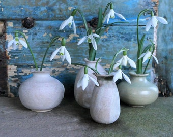 Snowdrop Cards | Spring Flowers Vase Art Card | Snowdrop Art Card | Heartycards | Unique Snowdrops Vases Cards | Unique Vases Photo Card