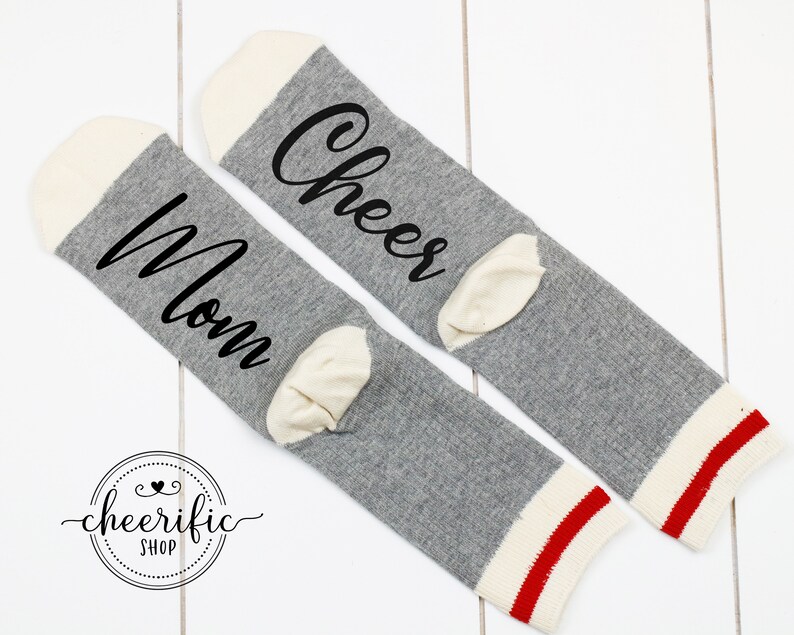 mom socks cheerleader gifts custom socks cheer mom cheer gifts mom socks cute socks mothers day gift ideas gift for mom