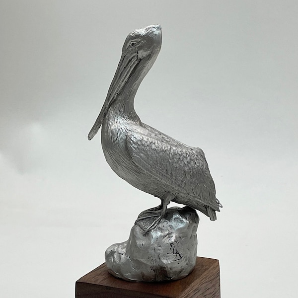 Pelican Metal Sculpture Etsy