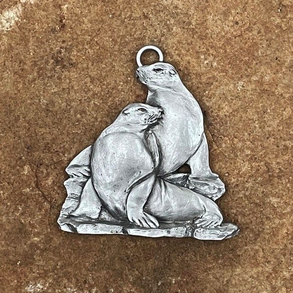 Sea Lion Figurine Etsy