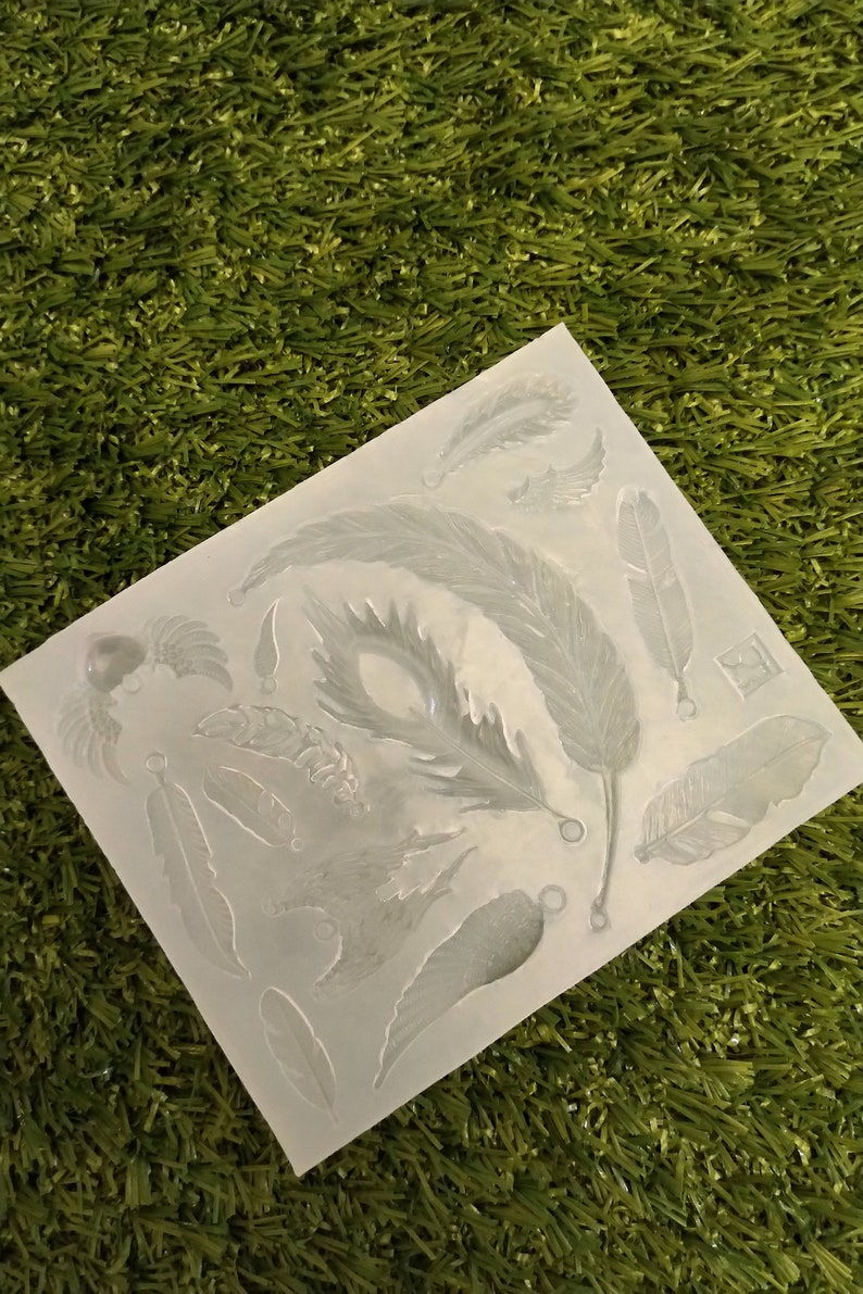 Fairies and Angels Silicone Resin Mould for Crafts Jewellery Making Angel Wings and Feathers