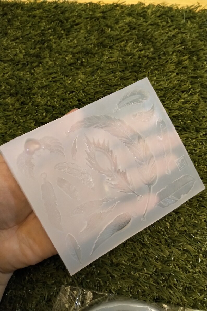 Fairies and Angels Silicone Resin Mould for Crafts Jewellery Making Angel Wings and Feathers