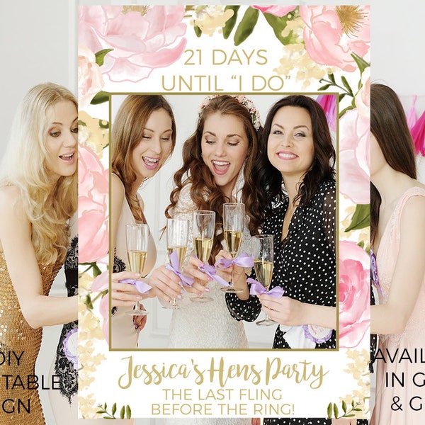 Hen party selfie frame, hens party selfie, hen party decoration, hen instagram frame hens party frame, photo prop frame, hen party instagram