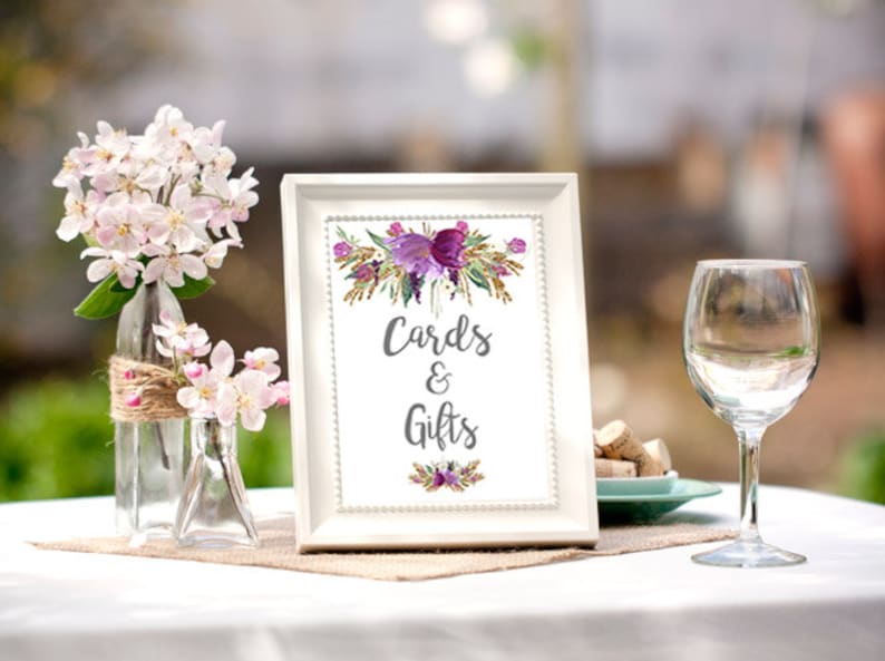 table signs for bridal shower, bridal shower decorations, bridal shower decorations, Advice for the bride cards, printable bridal shower image 1