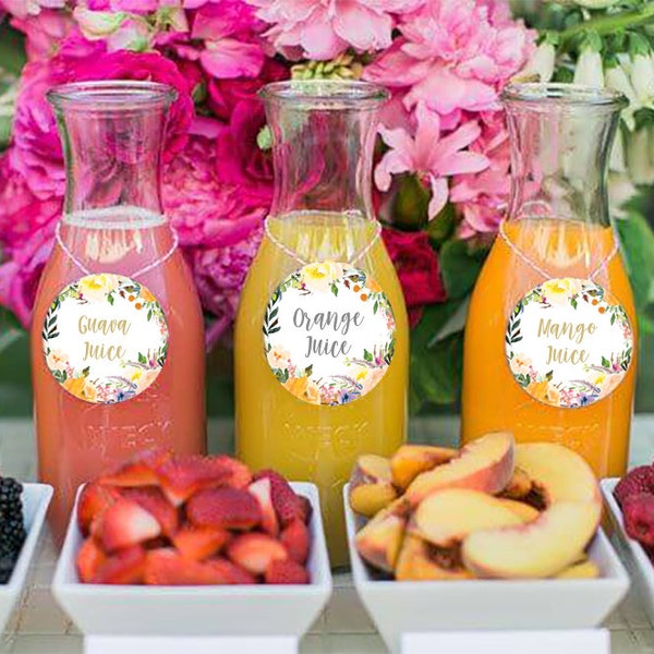 Mimosa bar tags, juice bar tags, Mimosa Bar Juice Tags, mimosa Bar Drink Tags, Hanging Juice Tags, bridal shower tags, drink tags, printable