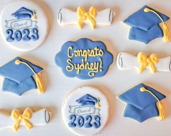 Graduation Sugar Cookie Set
