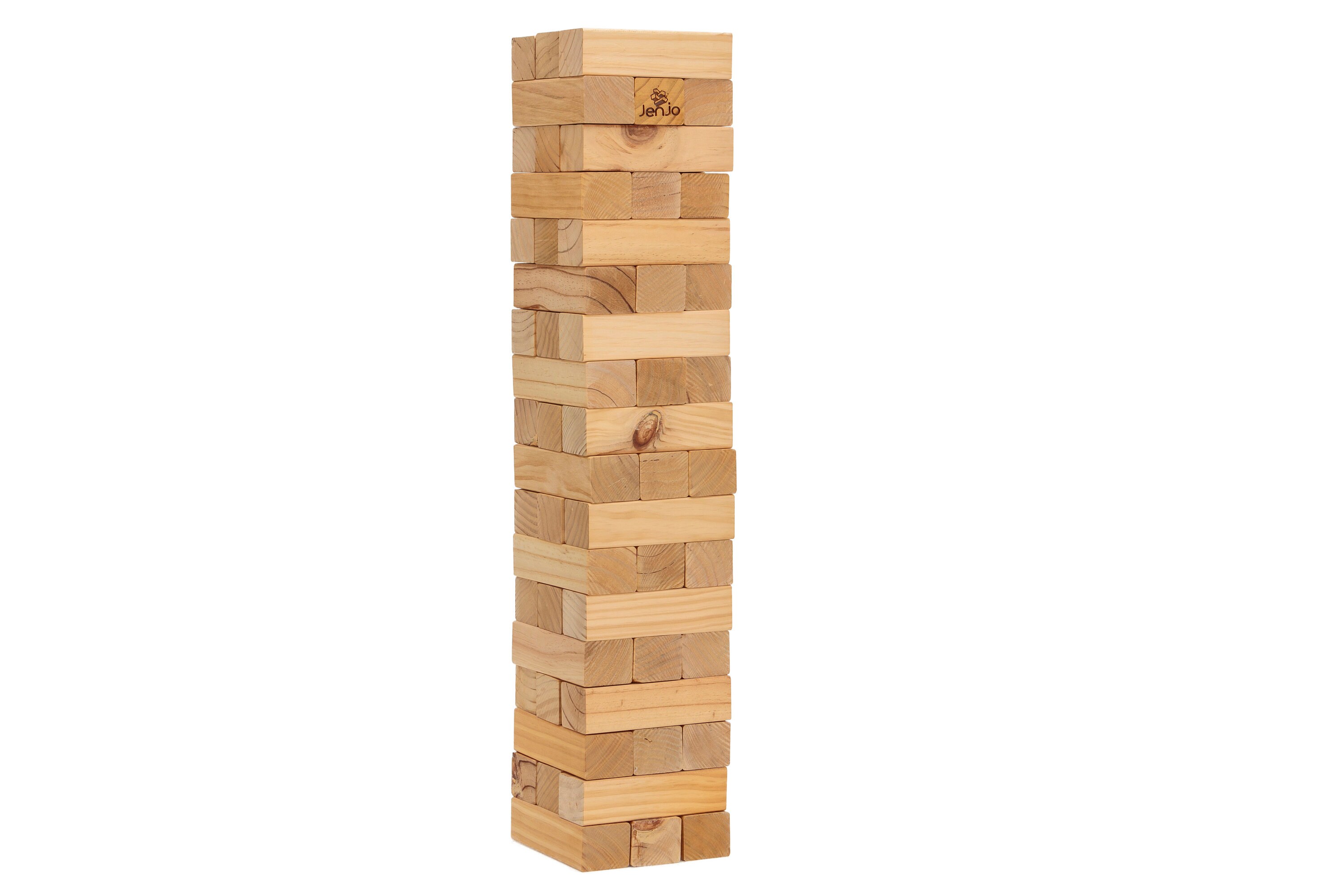 Mega Jenjo 54 Piece Giant Jenga Outdoor Wood Block Game 91cm Etsy