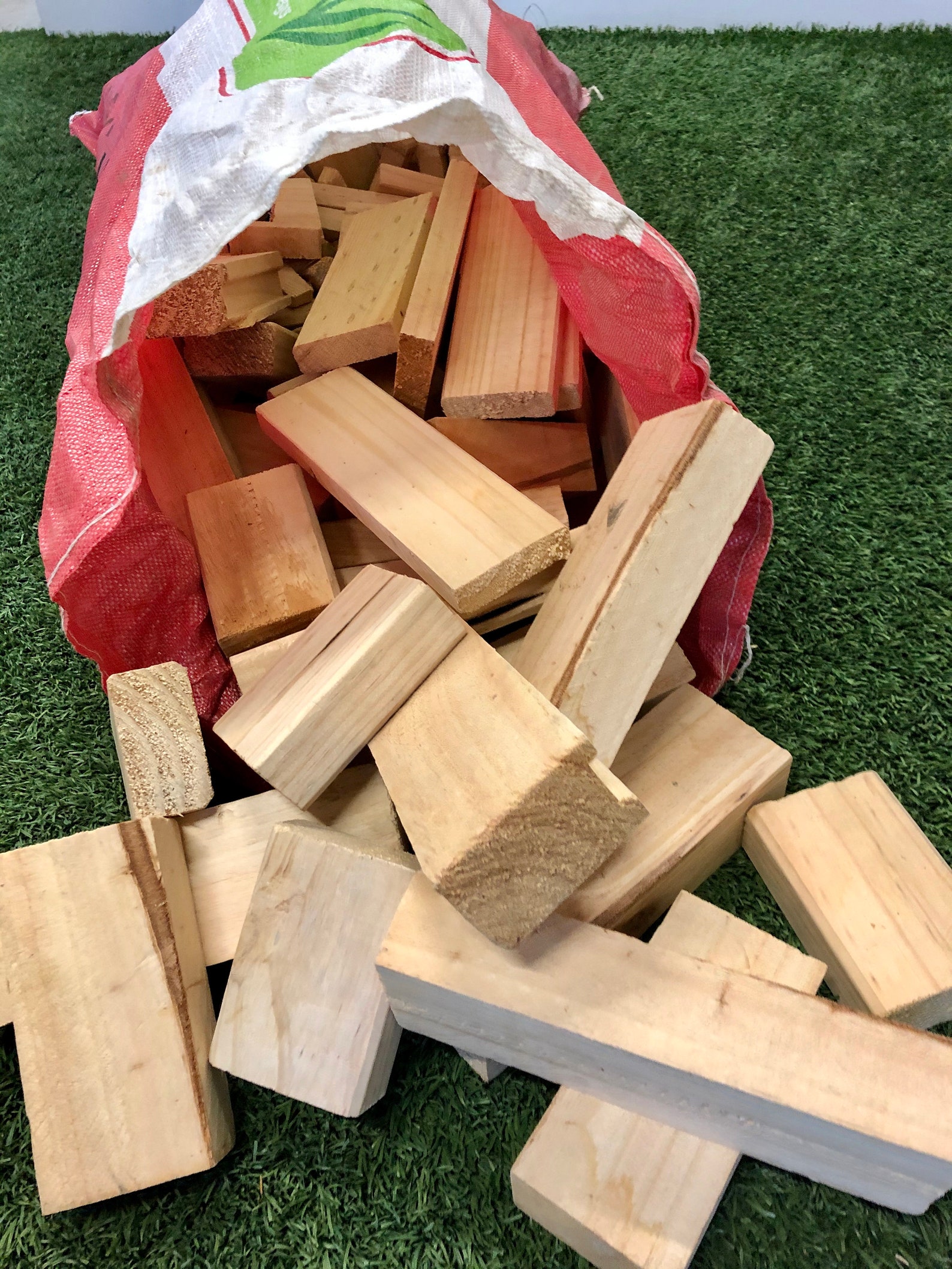 Firewood Bags For Sale 15kg Pine offcuts Etsy