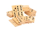 Mega Outdoor Dominoes Game Set with 28 Pieces 30cm