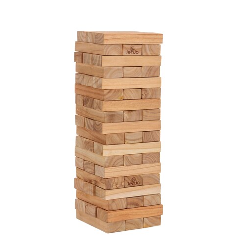 Giant Jenjo 54 Piece Giant Jenga Outdoor Wood Block Game 63cm Etsy