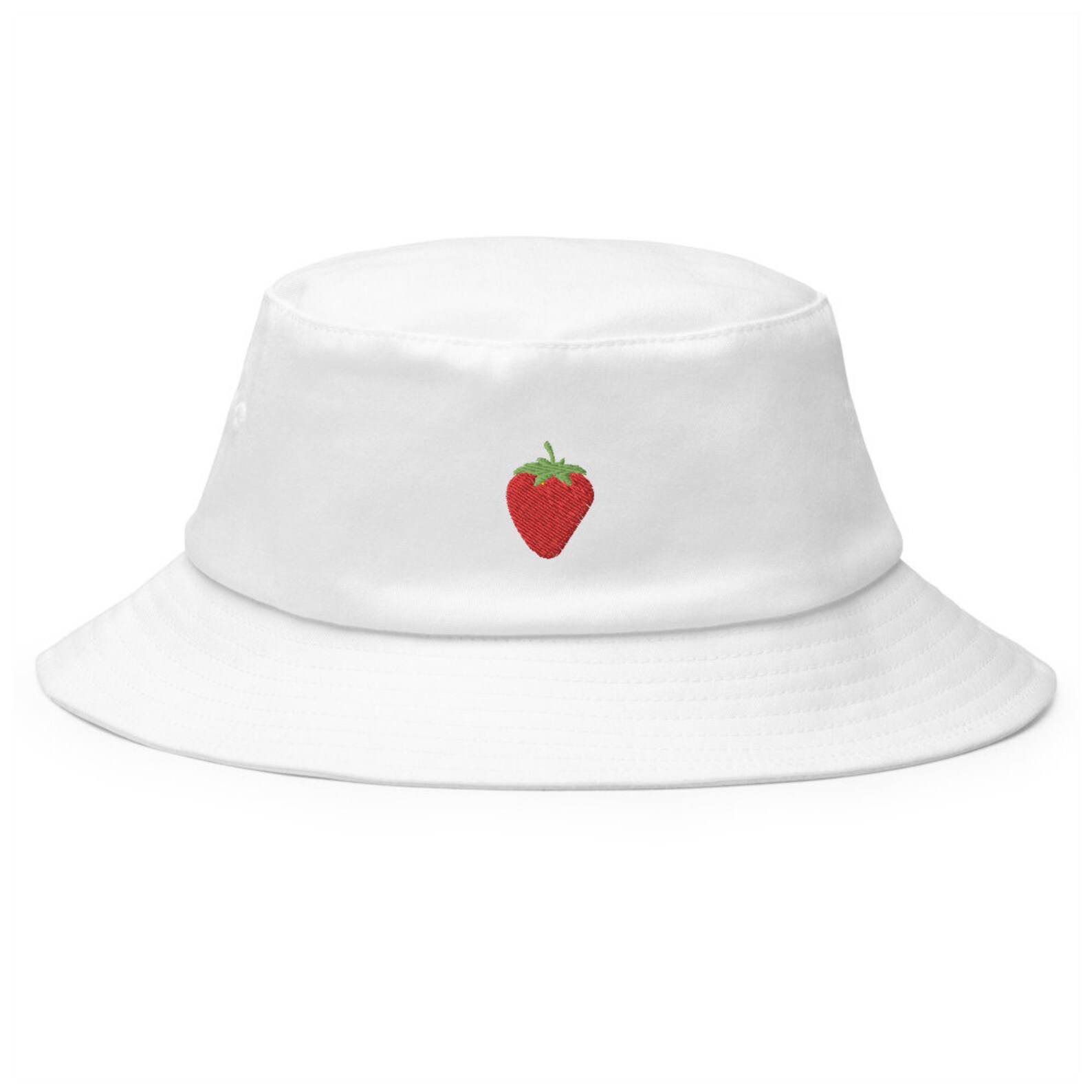 Strawberry Bucket Hat Cottagecore Hat VSCO Girl Bucket Hat Etsy