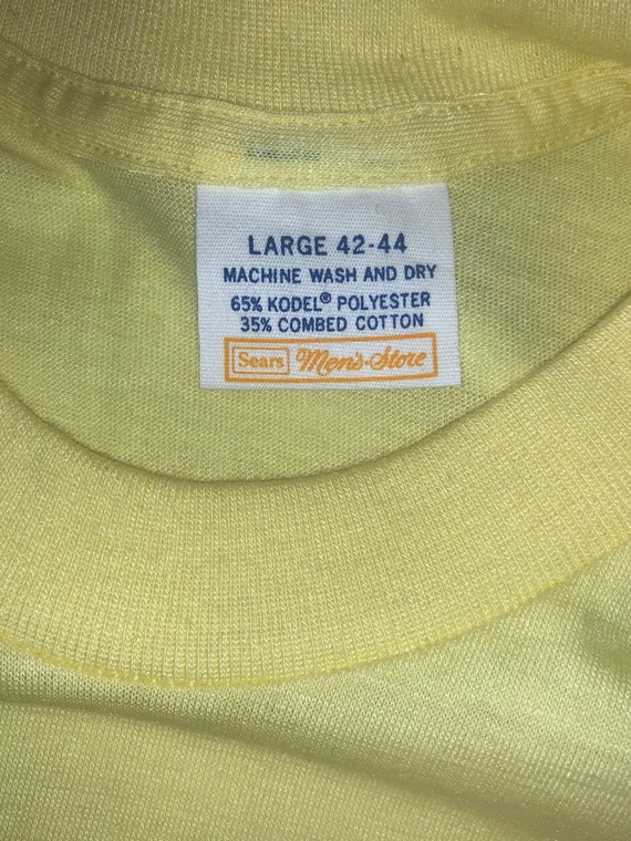 Vintage 1970'S Sears The Men's Store flare pants, men's size W32 unclear brown type Vintage Second Hand