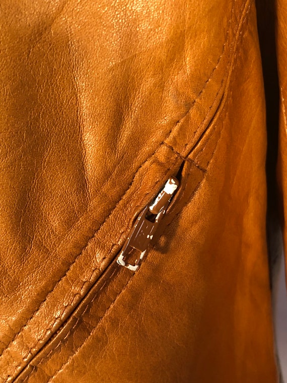 Vintage Wilsons Leather Jacket 70s super soft disco c… Gem