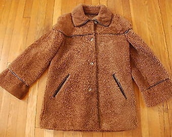Vintage MORLANDS Curlam Real Lambskin 