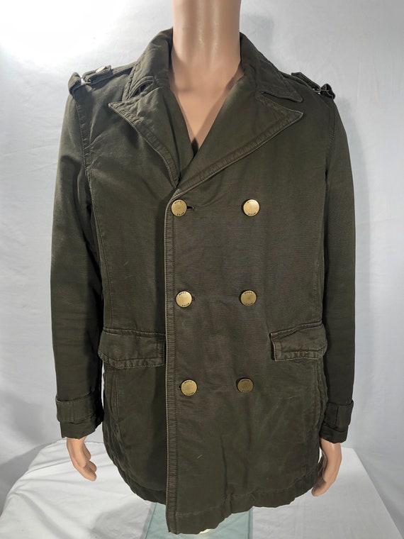 Vintage Mens MEXX Military style Army Winter Coat… - image 1