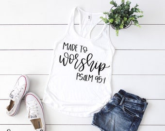 Made To Worship SVG - Worship SVG - Bible SVG - Hand Lettered svg