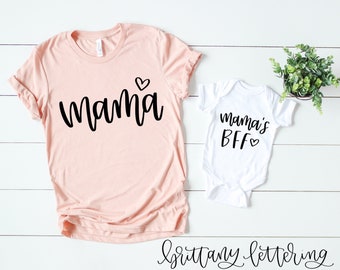 Mama's BFF - Mama's BFF svg - Hand Lettered SVG