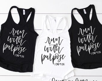 Run With Purpose SVG - Run With Purpose - 1 Corinthians SVG - Christian SVG - Bible Verse svg