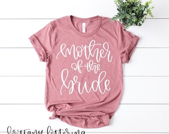 Mother of the Bride SVG - Mother of the Bride - Hand Lettered SVG