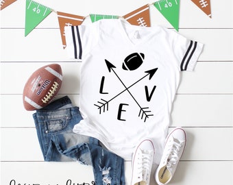 Futebol Amor SVG - Amor Futebol SVG - Futebol svg - Outono svg - Letras à mão svg
