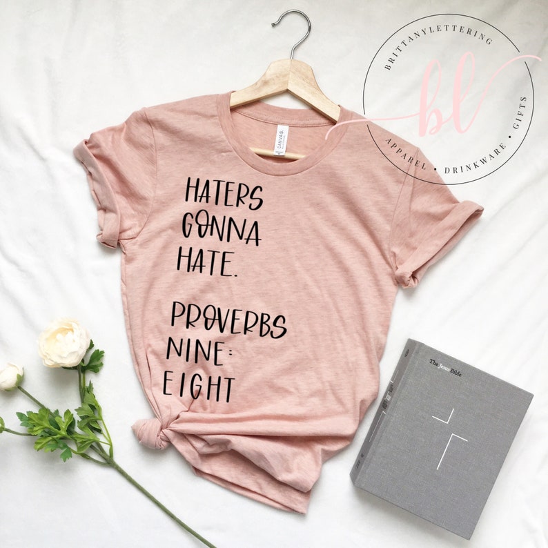 Haters Gonna Hate Proverbs Nine Eight SVG Haters Gonna Hate Proverbs Nine Eight Christian SVG Faith SVG Hand Lettered svg image 6