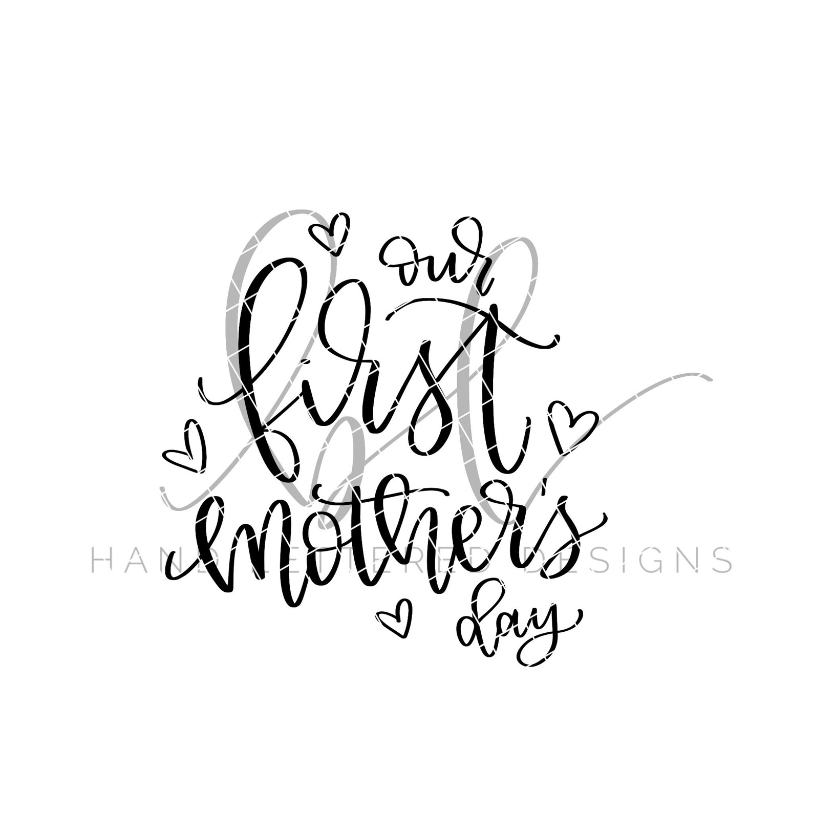 Our First Mother’s Day SVG Mother’s Day SVG - Etsy