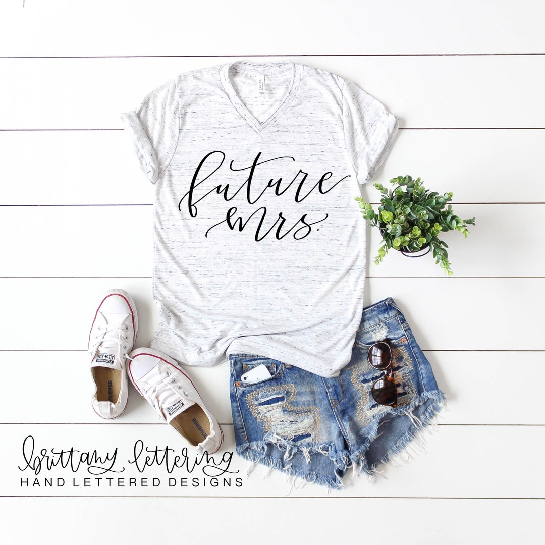Future Mrs SVG Future Mrs Hand Lettered SVG - Etsy