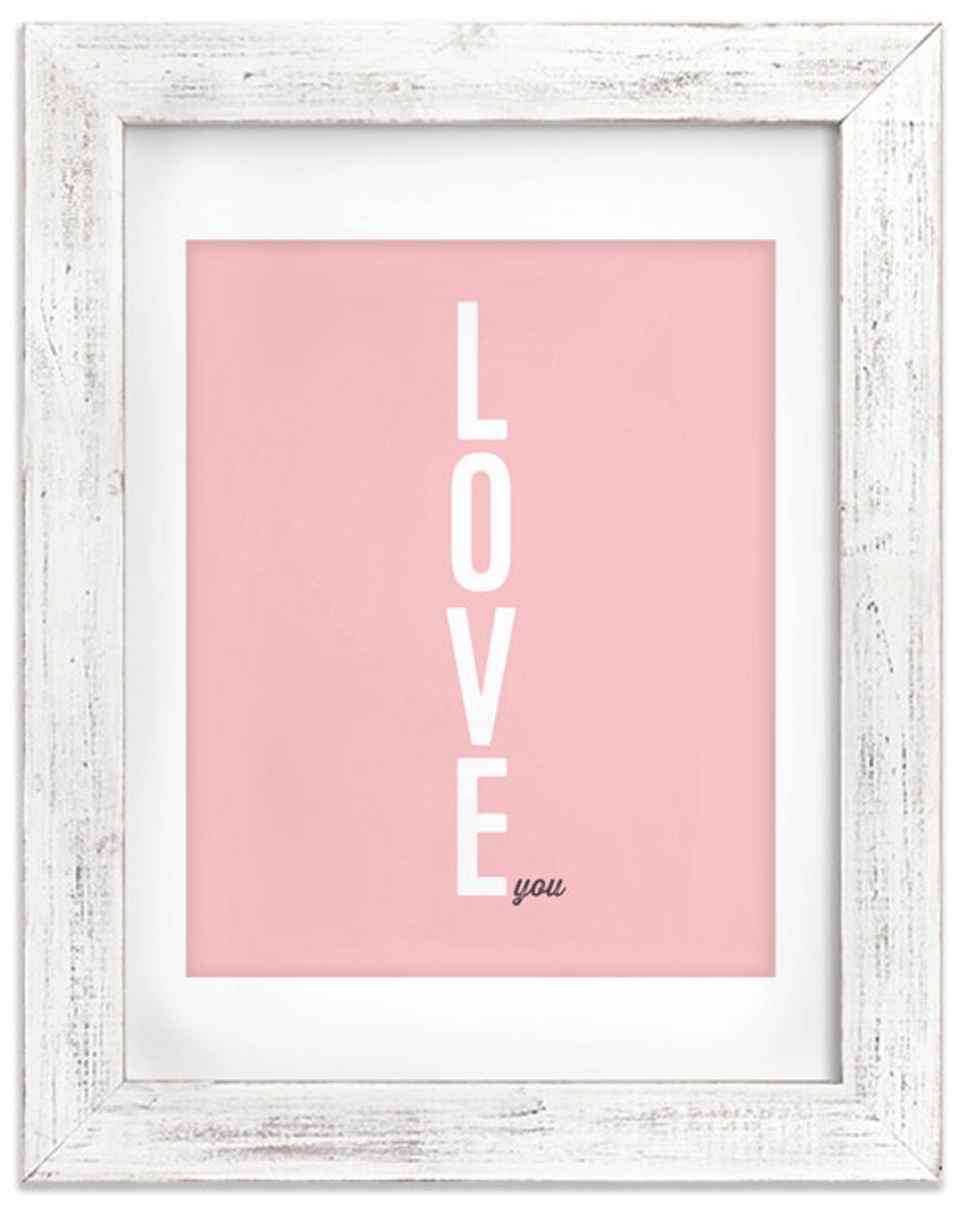 Love You Nursery Wall Art - Etsy
