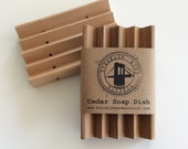 Cedar soap dish, wood soap dish, cedar soap saver, zero waste, waste free soap dish, cedar wood, draining soap dish, wood soap saver