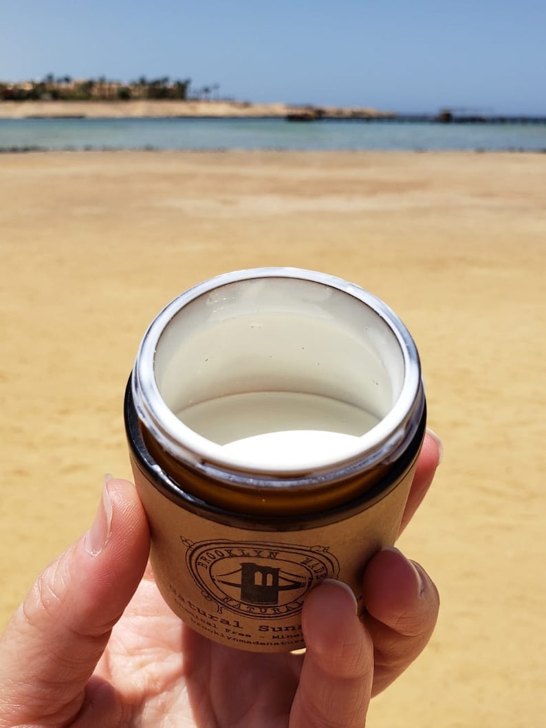 Natural Sunscreen chemical free zinc oxide sunscreen Etsy