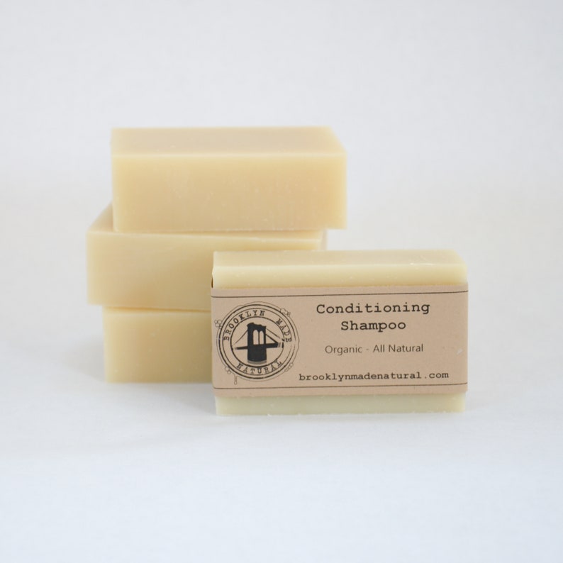 Organic Conditioning Shampoo Bar Vegan Shampoo Bar Zero Etsy