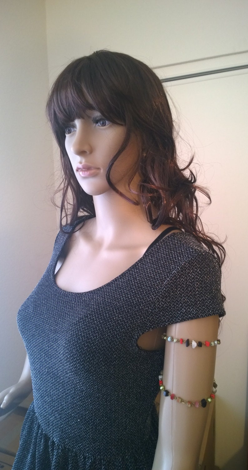 Hippie Jewelry Bohemian Chain Jewelry Stone Arm Chain Body Jewelry