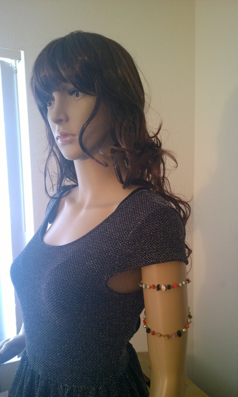 Hippie Jewelry Bohemian Chain Jewelry Stone Arm Chain Body Jewelry