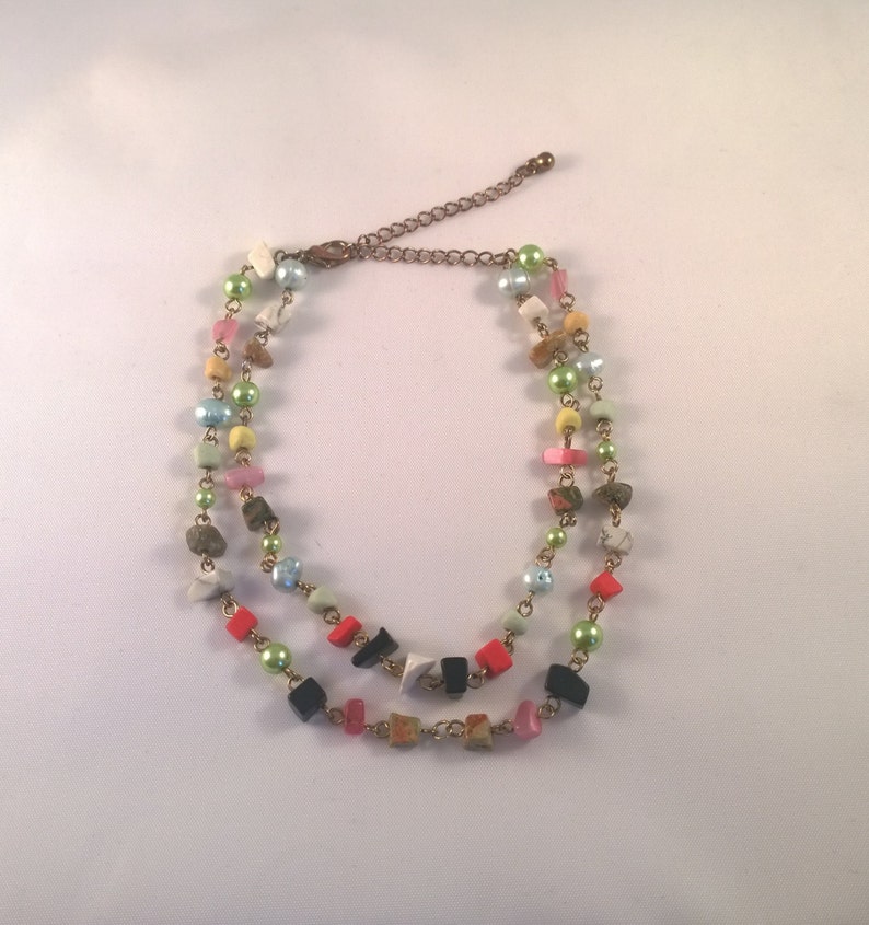 Hippie Jewelry Bohemian Chain Jewelry Stone Arm Chain Body Jewelry