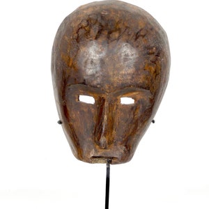 Véritable Masque Vénitien En Papier Mâché Patiné Pourpre Et Etsy