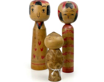 Les poupées asiatiques - Jouets Anciens de Collection