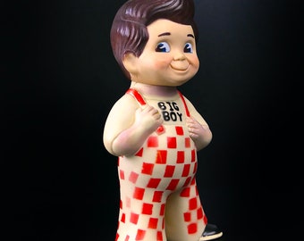 正規激安 Vintage Big Boy Advertising Figurine - From the 70s - Old コレクション
