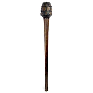 Large rare and authentic Fijian Bulibuli stick in hardwood - Mid-20th century - Cultural object - Ethnic collection - Fiji Islands