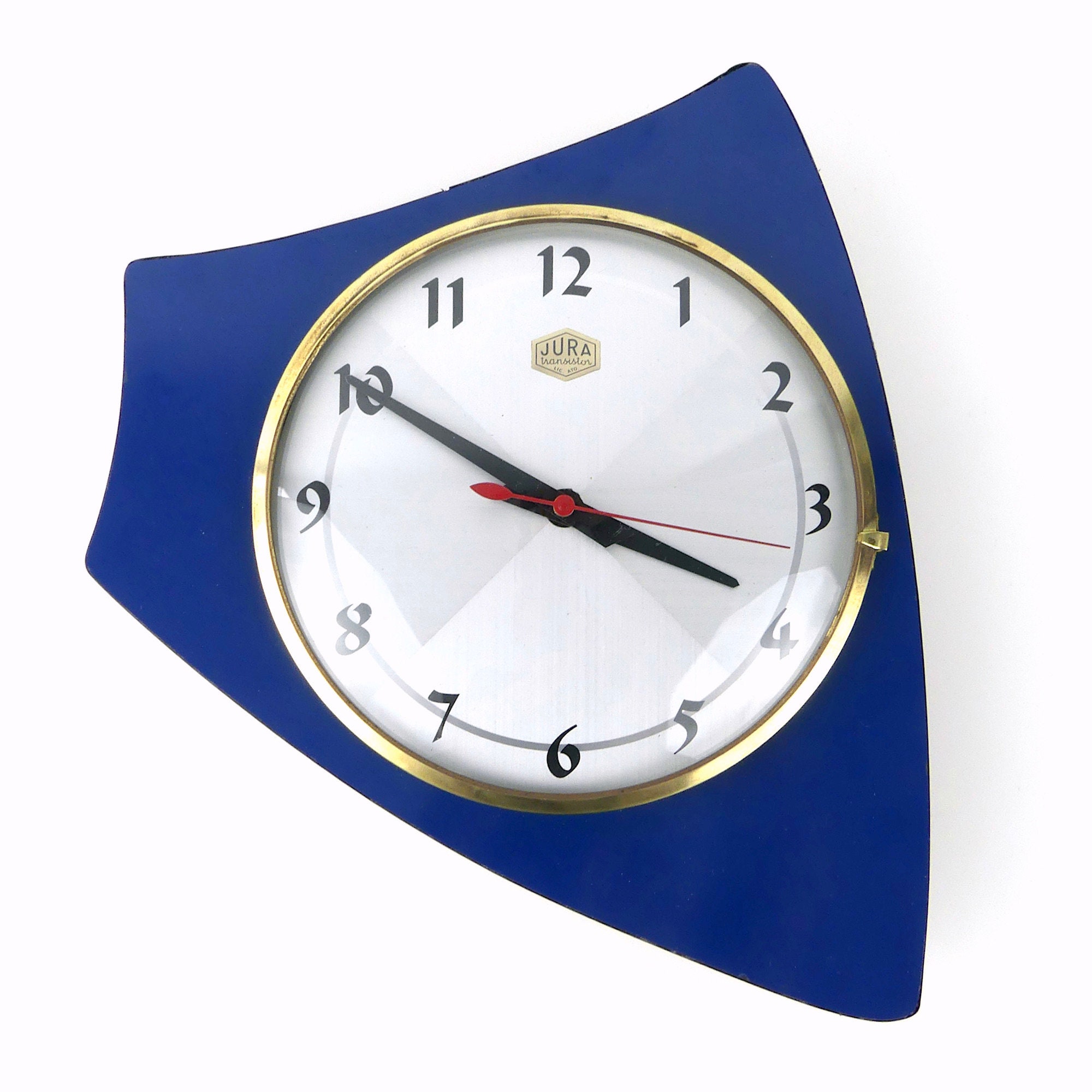 Pendule Murale Jura Transistor - Mi-xixe Déco Rétro France