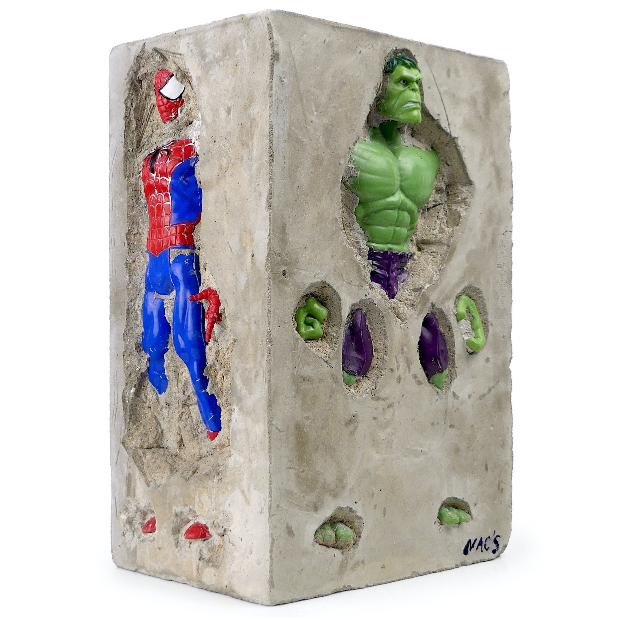 Super Héros Hulk Big Blocks, Figurine Jouet Enfants-2