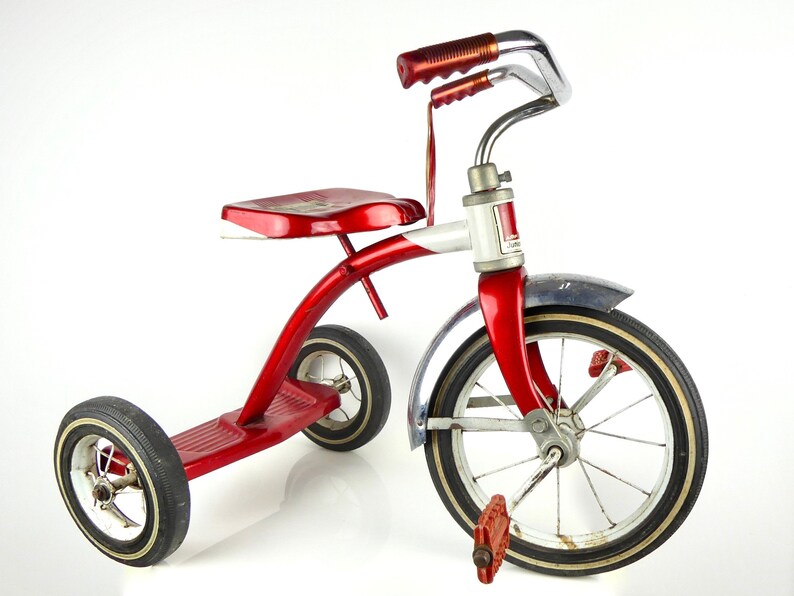 50's Red and White AMF Junior Tricycle USA Etsy