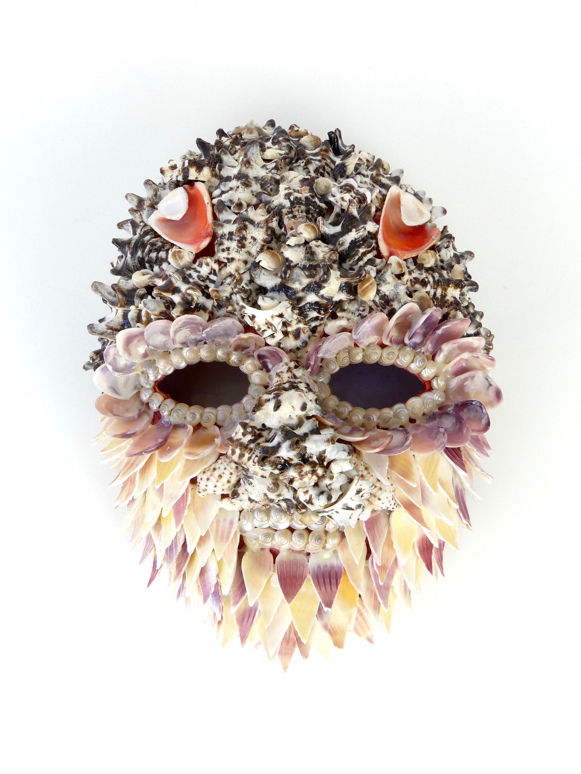 Masque de Coquillages Rond - Curiosité La Mer