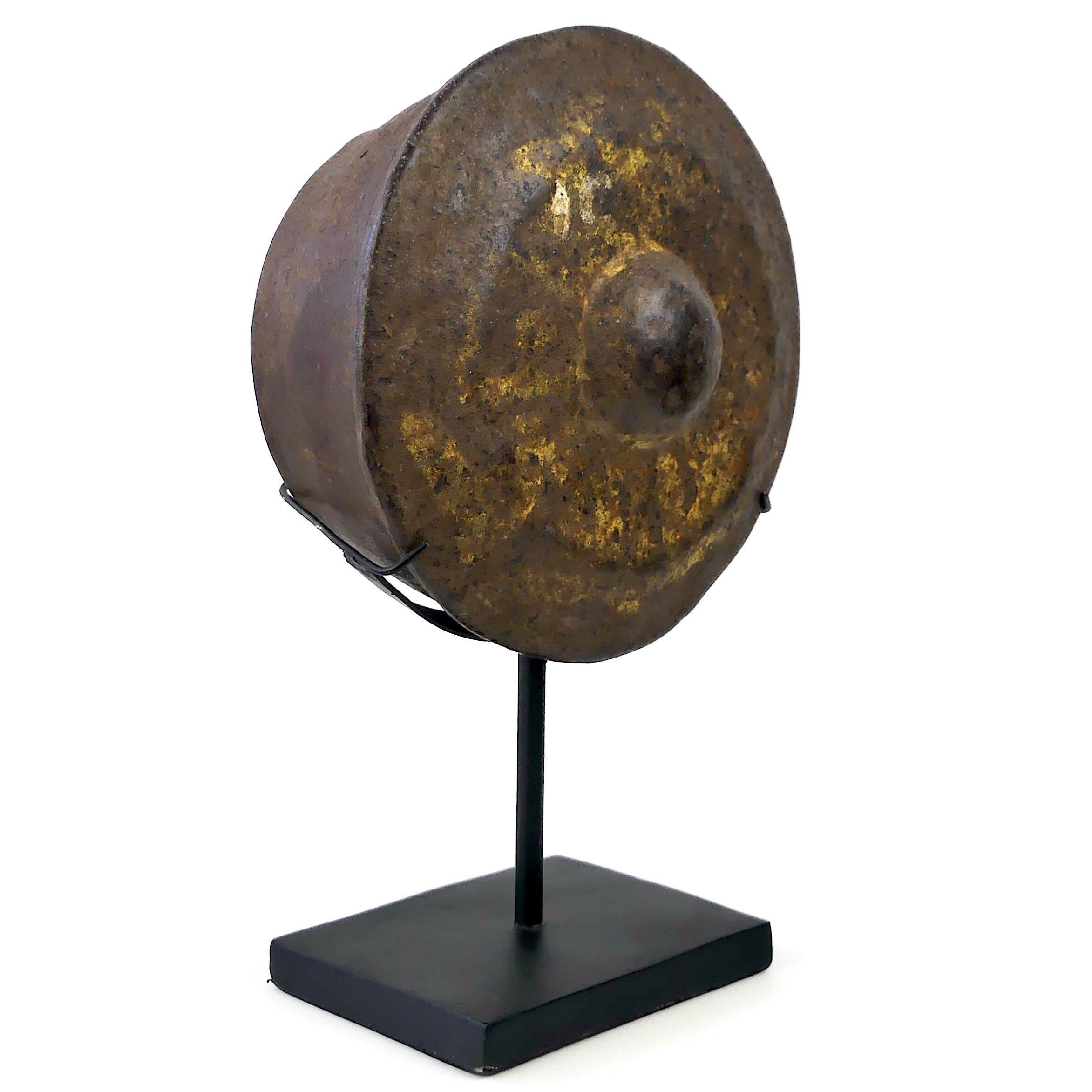 købe valgfri Mathis Javanese Gong in Old Traditional Ageng Iron on Black Metal - Etsy Denmark