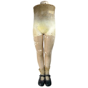 Antique Child Mannequin Bottom - Early 20th Century - France - Vintage Collection - Retro Window Decor