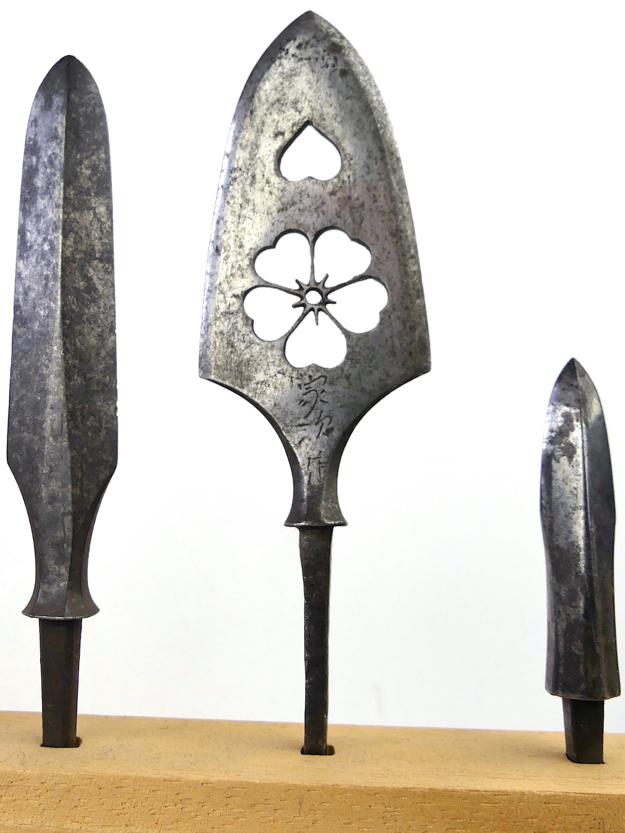 Edo Period Japanese Arrowheads: Yanone Yajiri Steel Art Collection
