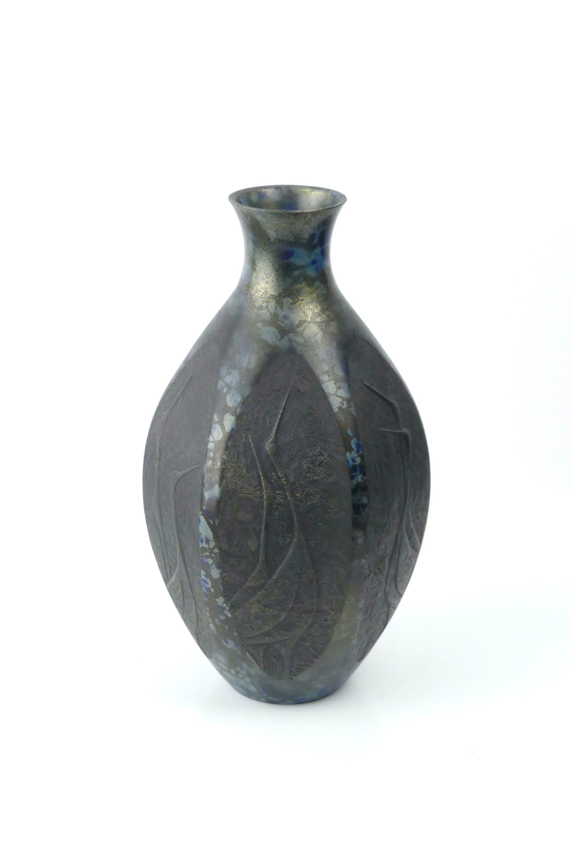 竹中銅器作の銅製花瓶鶴 - 日本 - Etsy 日本