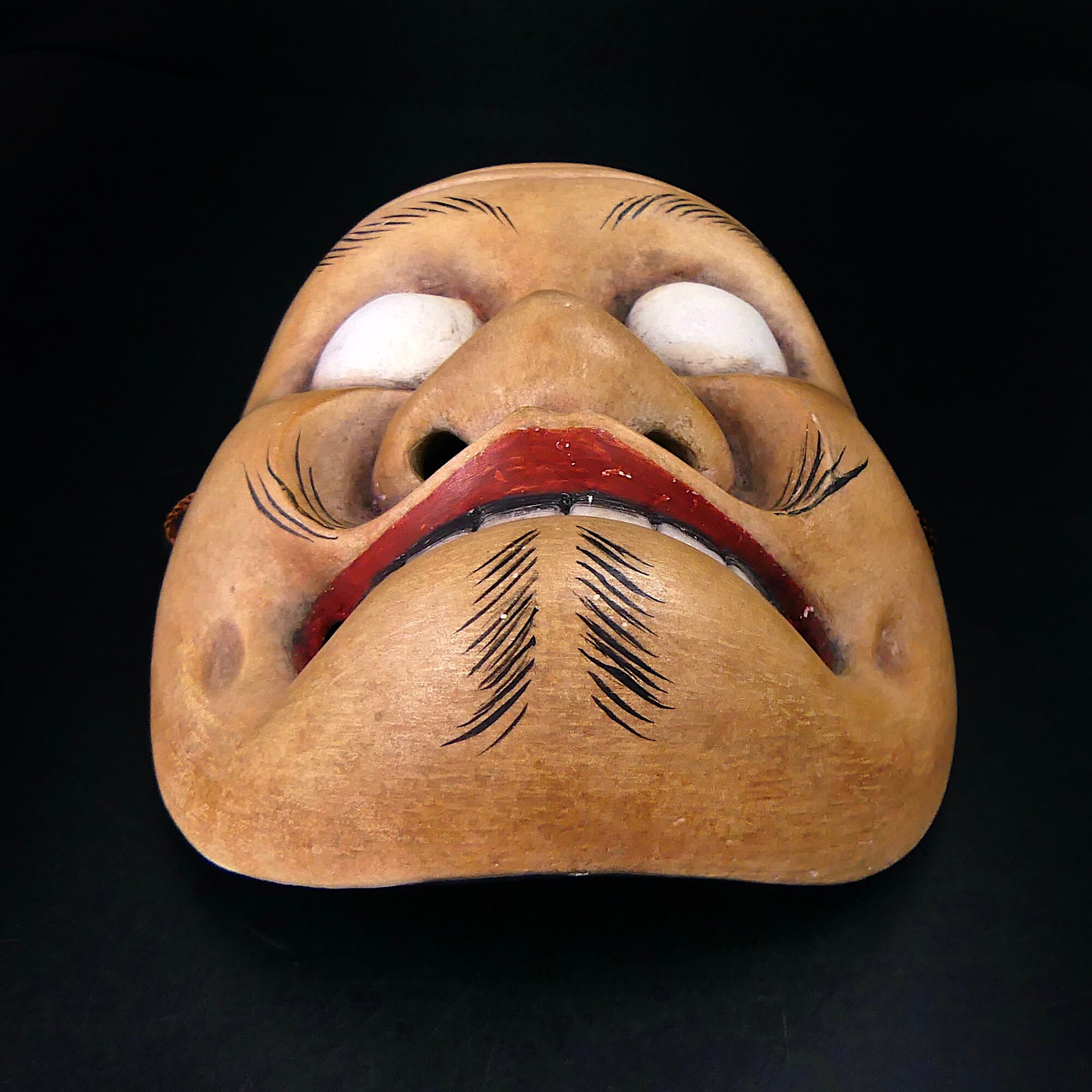 Kentoku Kyōgen Mask: Hand-carved Japanese Noh Theater Art - Etsy