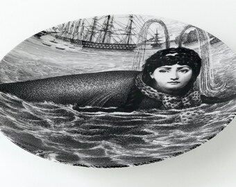Tema E Variazioni Plate N 195 by Piero Fornasetti in Its 